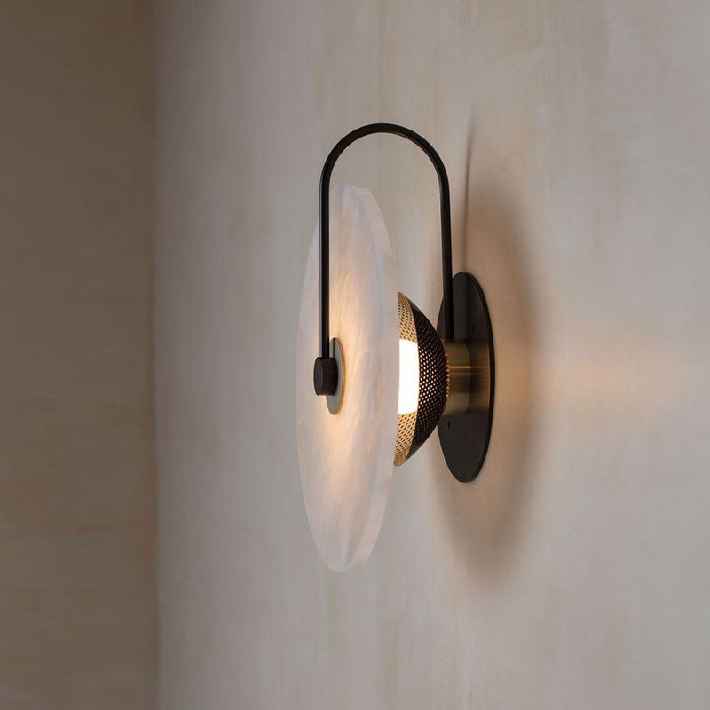 Alabaster LED Marble Wall Sconce