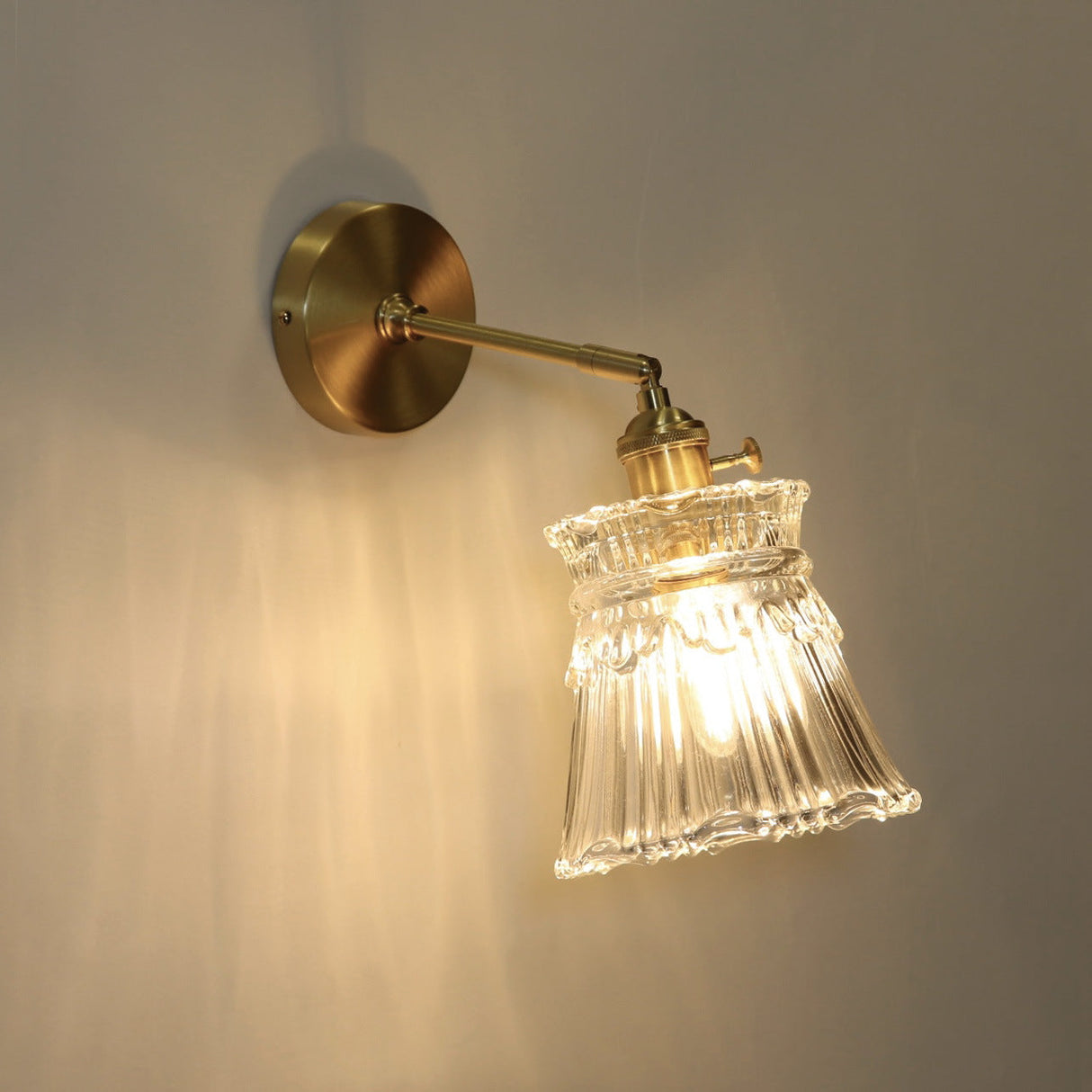 Bell Crystal Wall Lamp