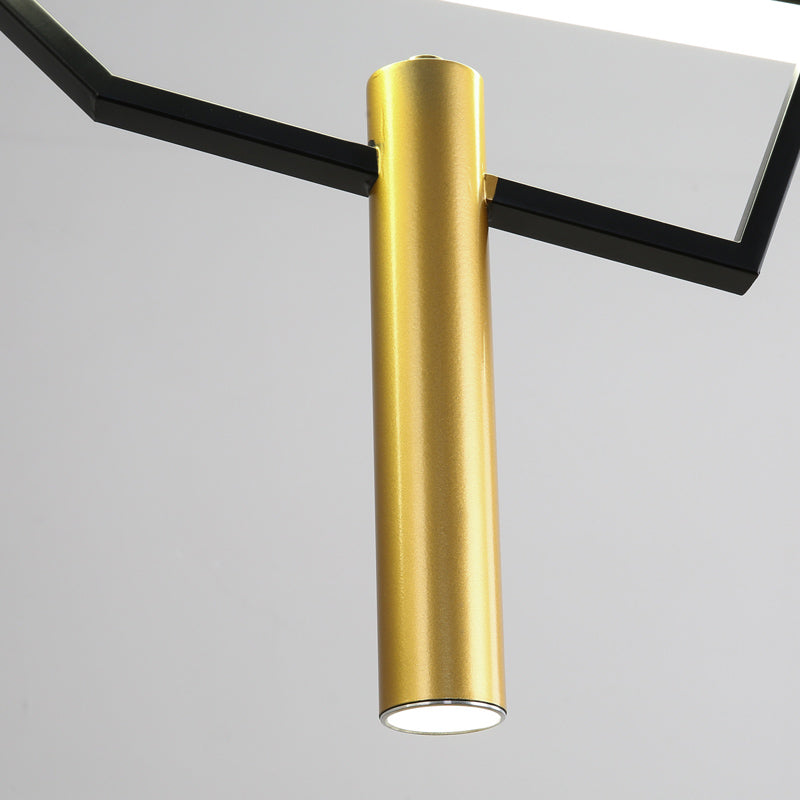Cylinder Dropdown LED Linear Pendant