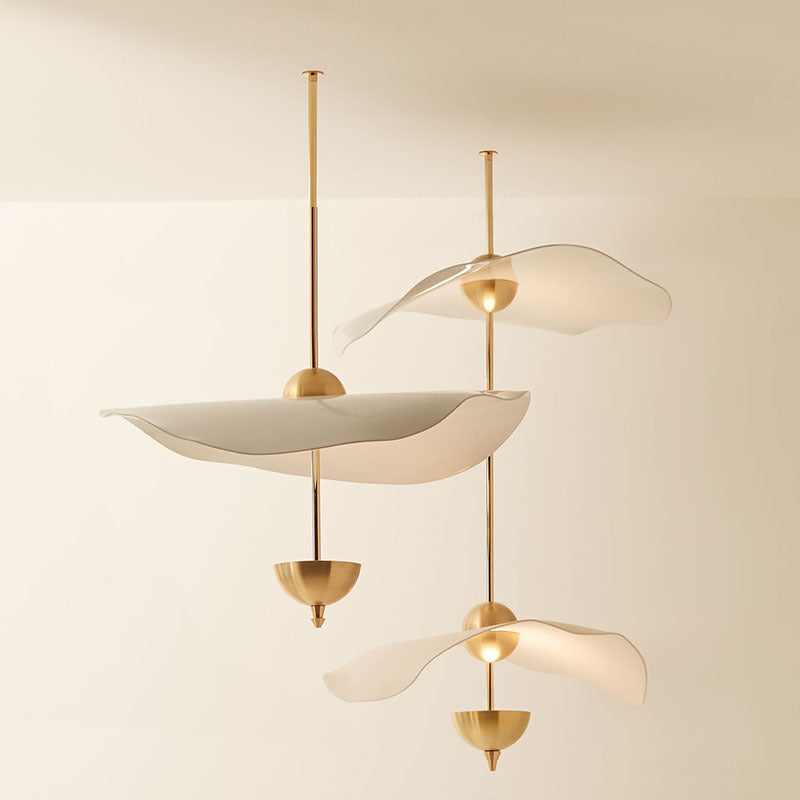 Double Biscuit Suspension Pendant Light
