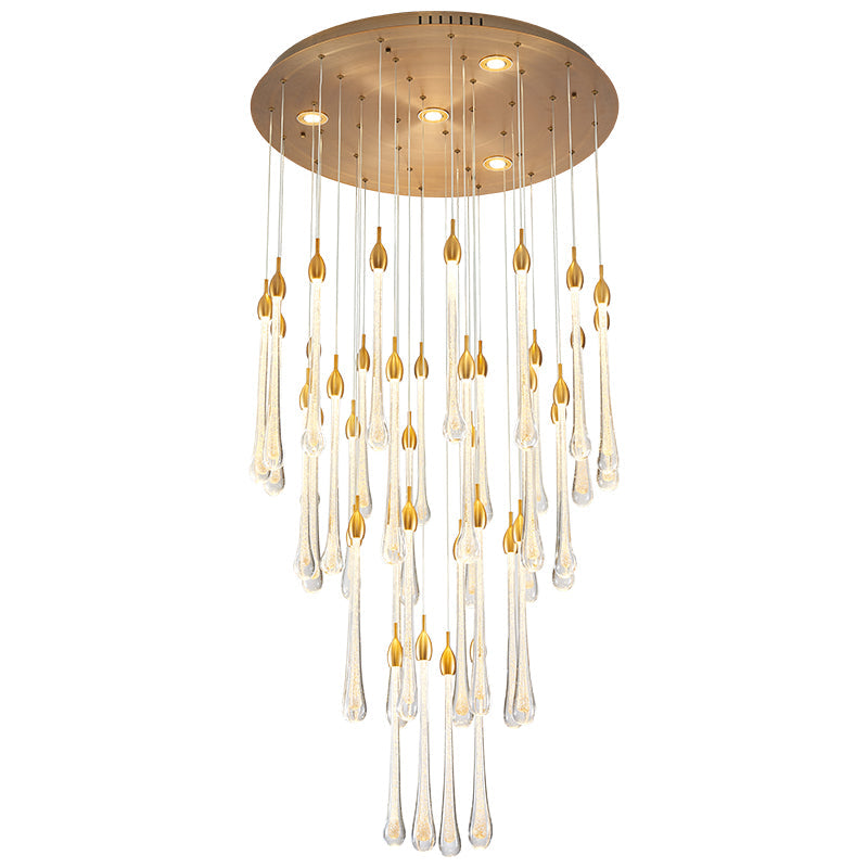 Allure LED Glass Ceiling Chandelier