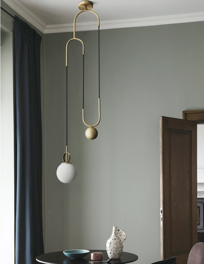 Creative Glass Ball Pendant Light