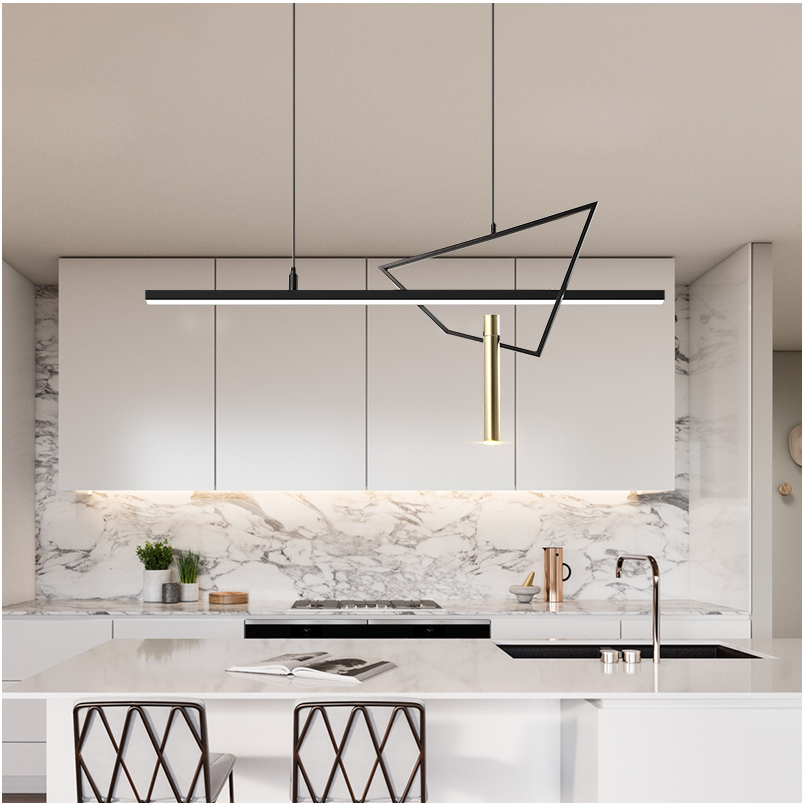 Cylinder Dropdown LED Linear Pendant