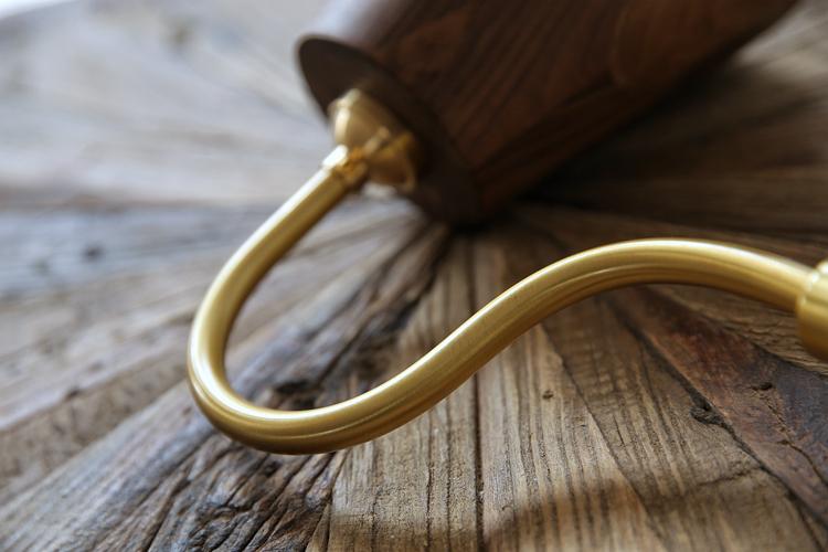 Oberon Wooden Shade Wall Light
