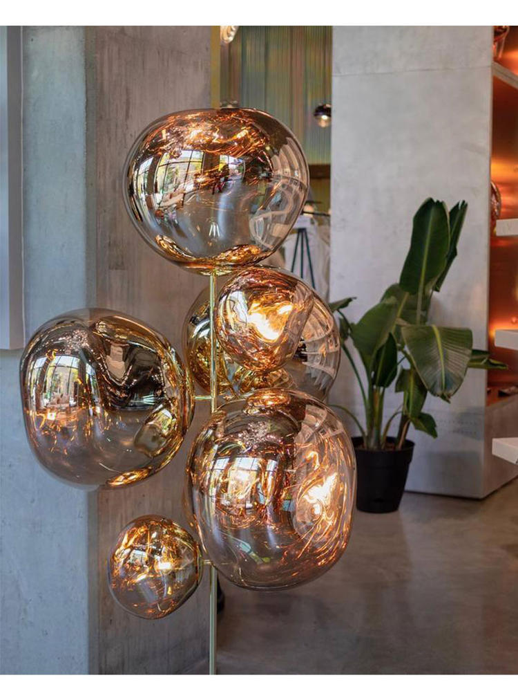 7-Light Melt Floor Lamp Replica by Tom Dixon