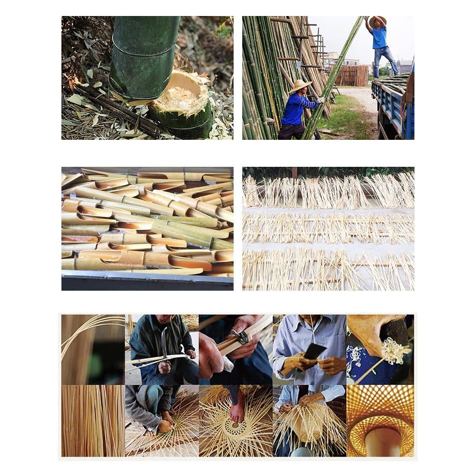 Kandang Rattan Bamboo Cage Pendant Light