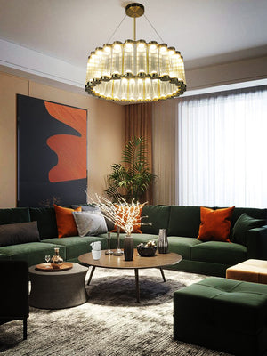 Changeable Glass Pendant Lamp