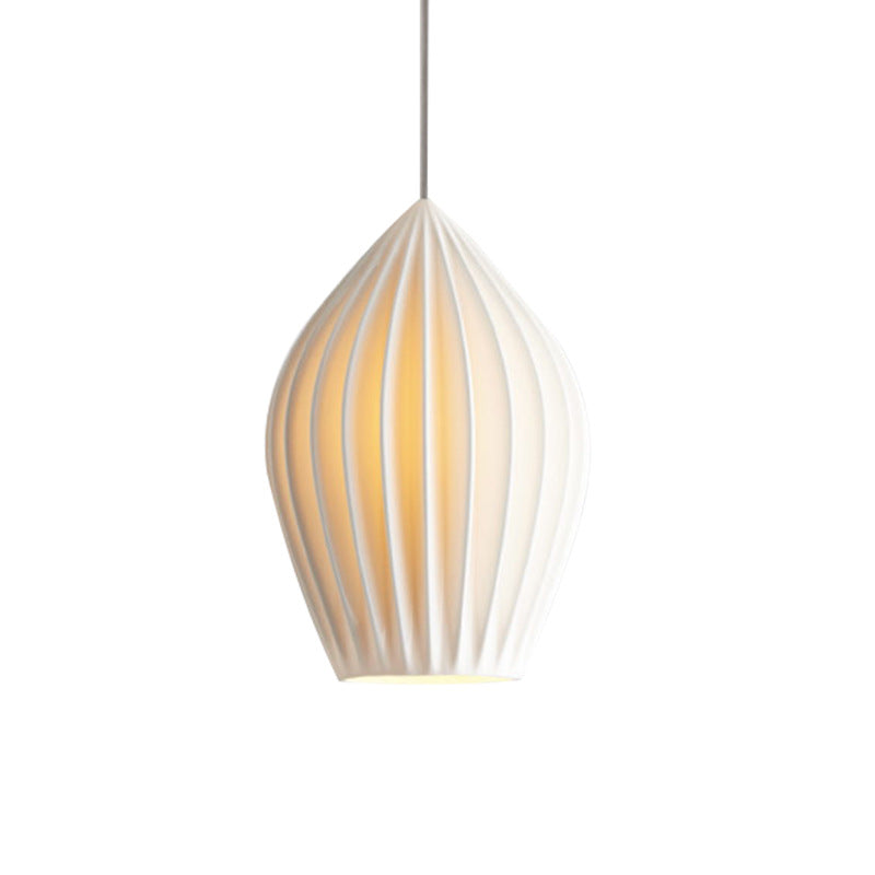 Ceramic Rose Pendant Light