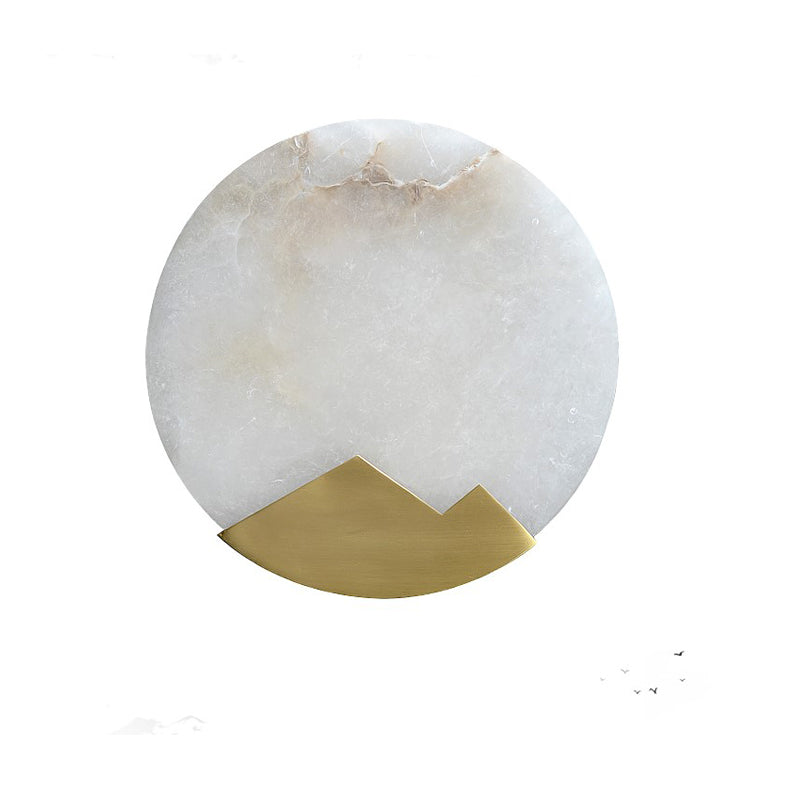 Decorative Marble Wall Sconce