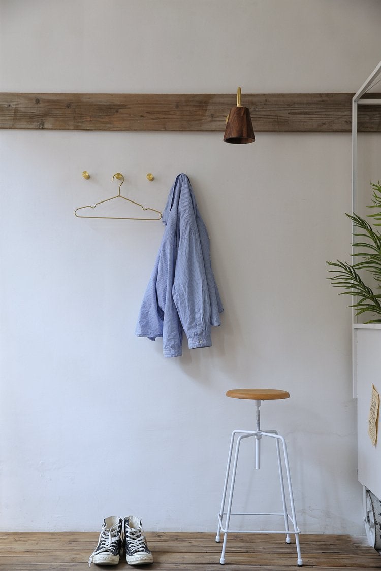 Oberon Wooden Shade Wall Light