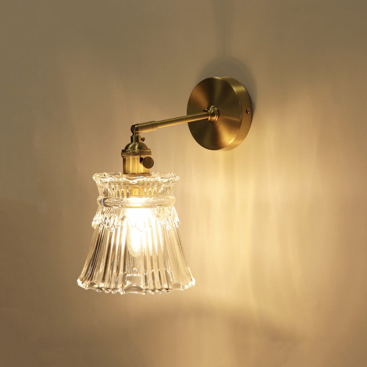 Bell Crystal Wall Lamp