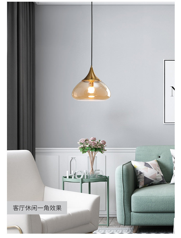 Frosted Glass Pendant Light