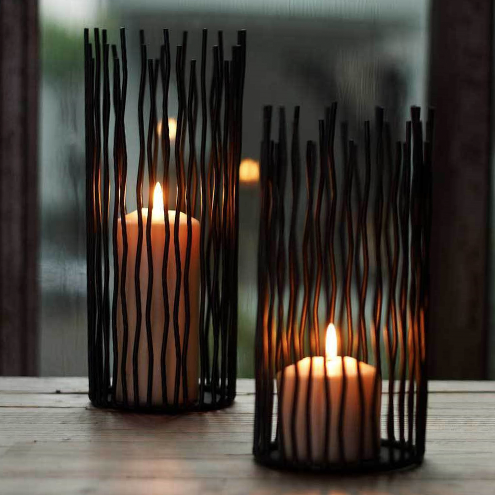 Captivation Basket Candle Holders