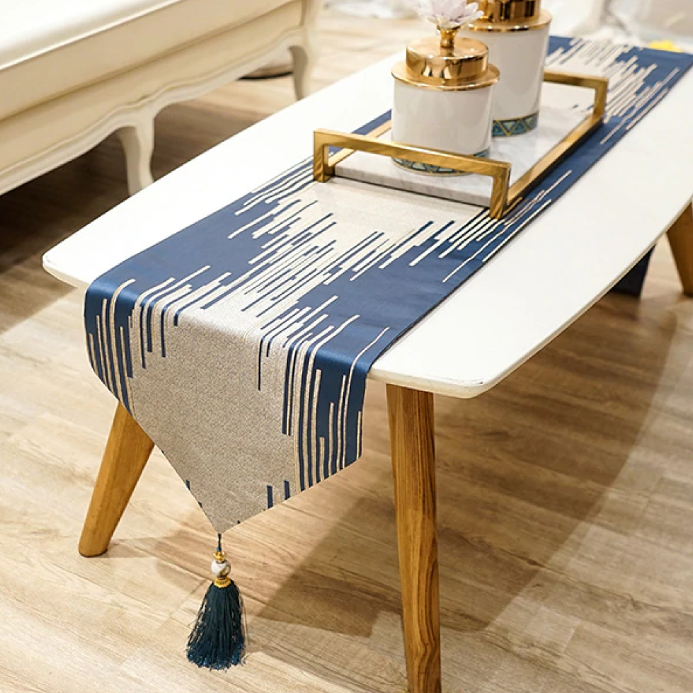 Marlene Geometric Abstract Table Runner