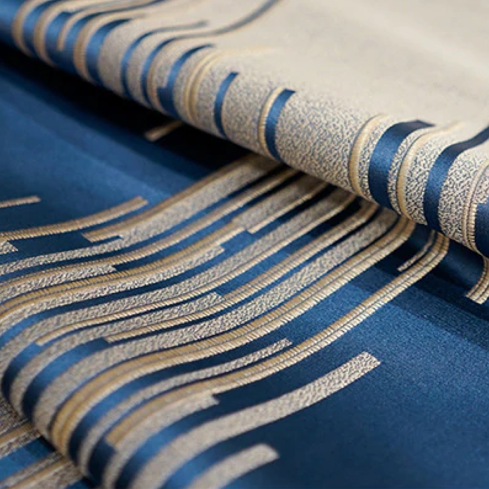 Marlene Geometric Abstract Table Runner