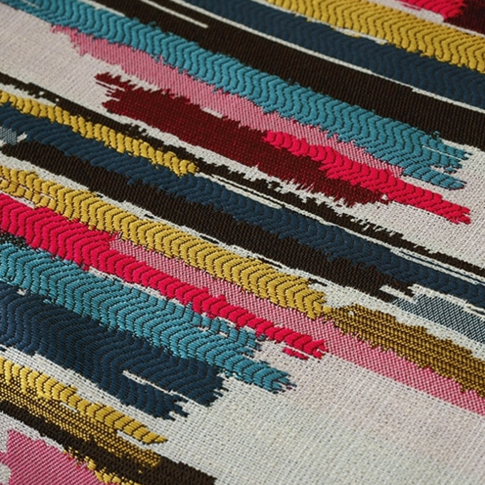 Monica Abstract Striped Table Runner