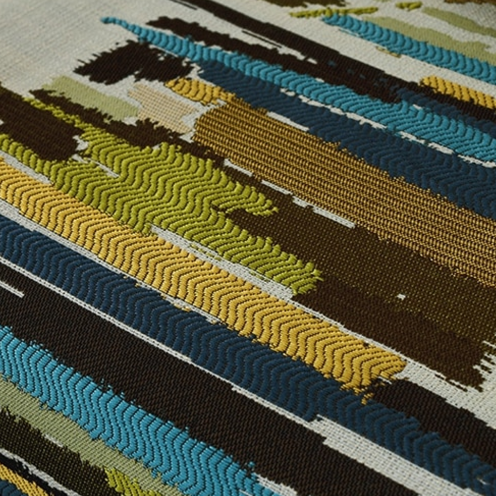 Monica Abstract Striped Table Runner