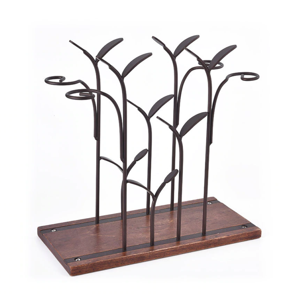 Forest Wine Rack and Glass Holder