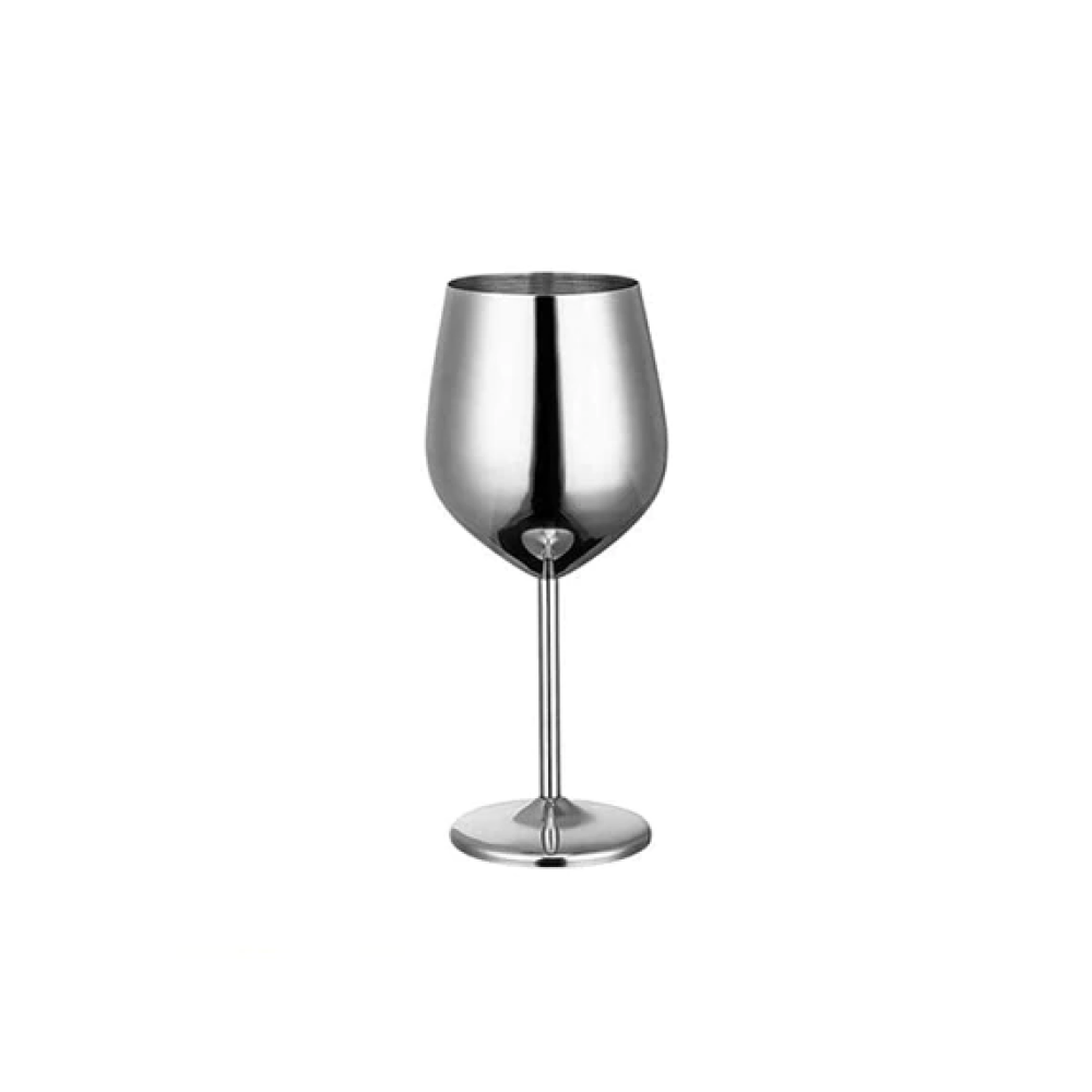Aurora Stainless Steel Wine Goblets
