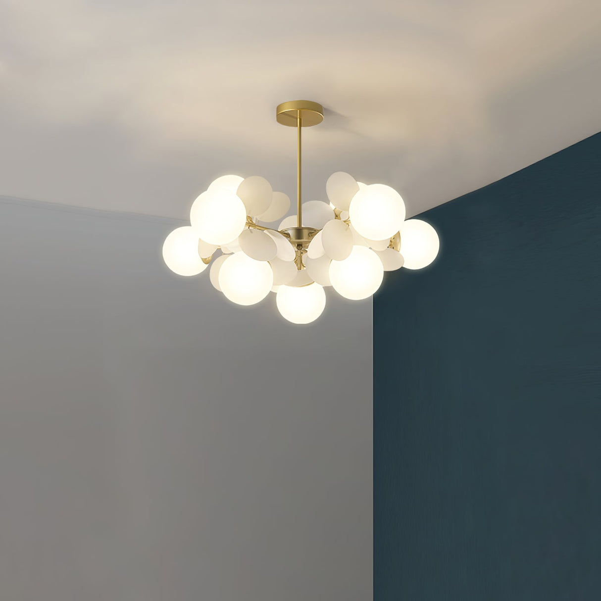 Off White Tree Chandelier