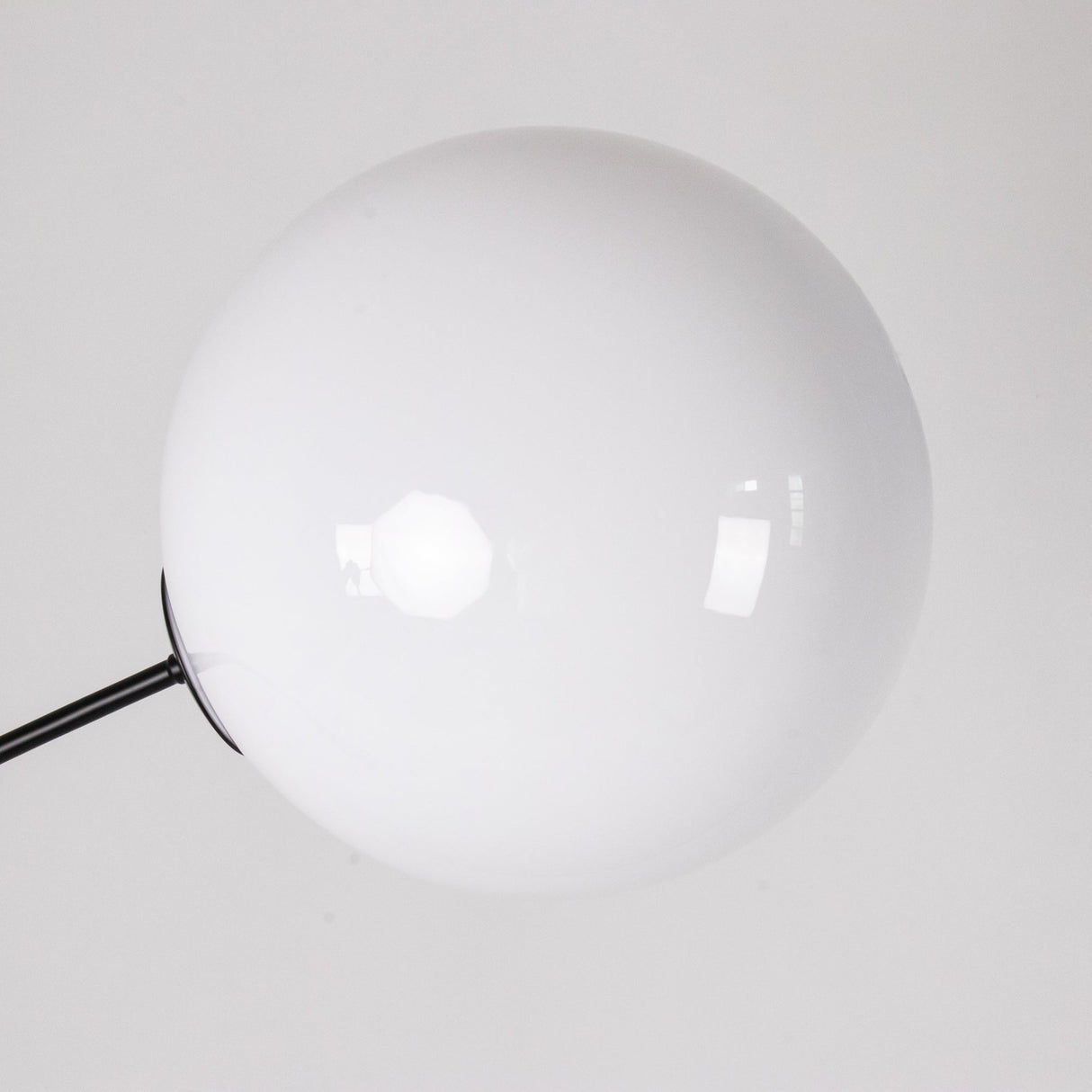 Opal Arc Floor Lamp