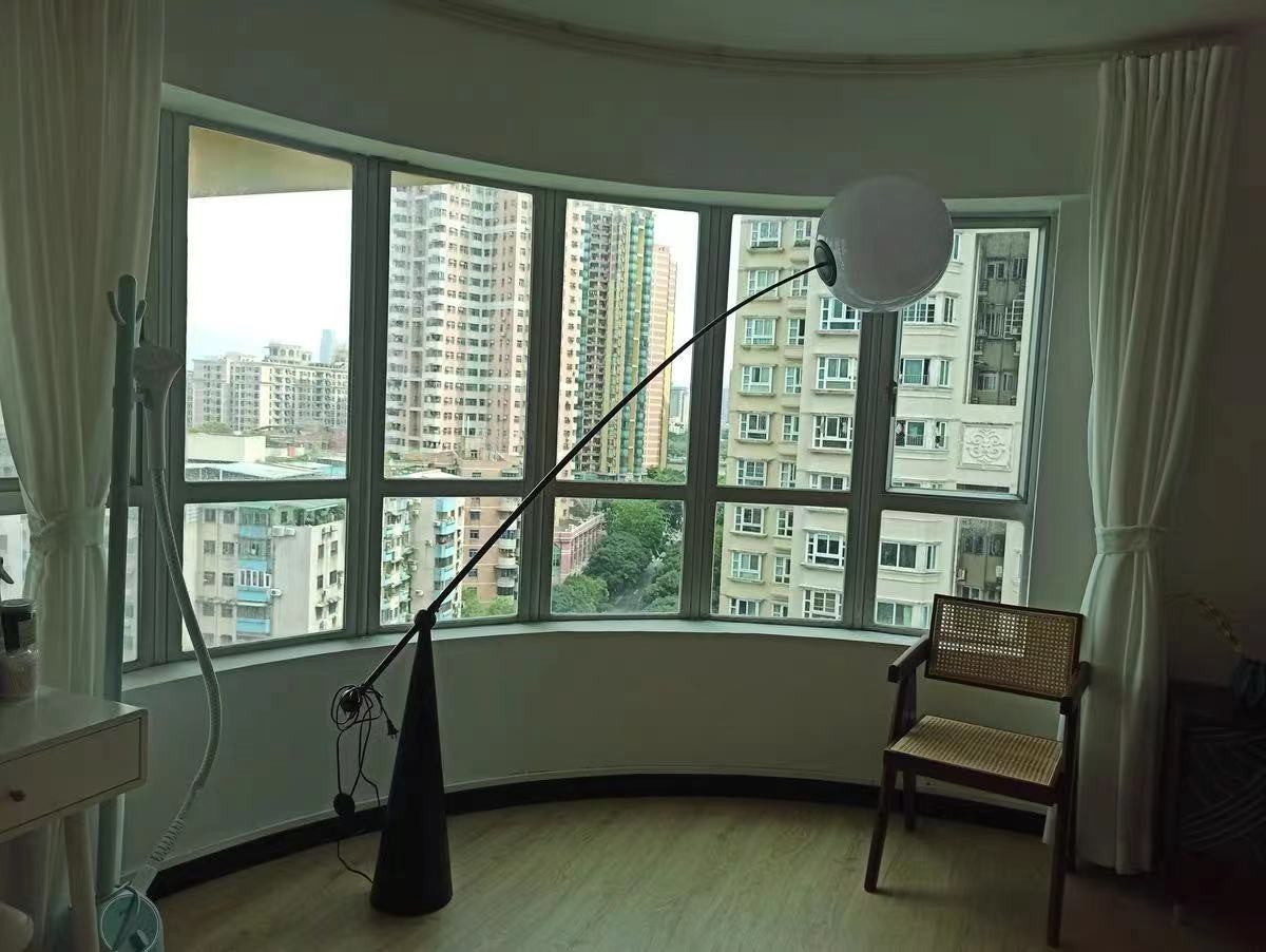 Opal Arc Floor Lamp