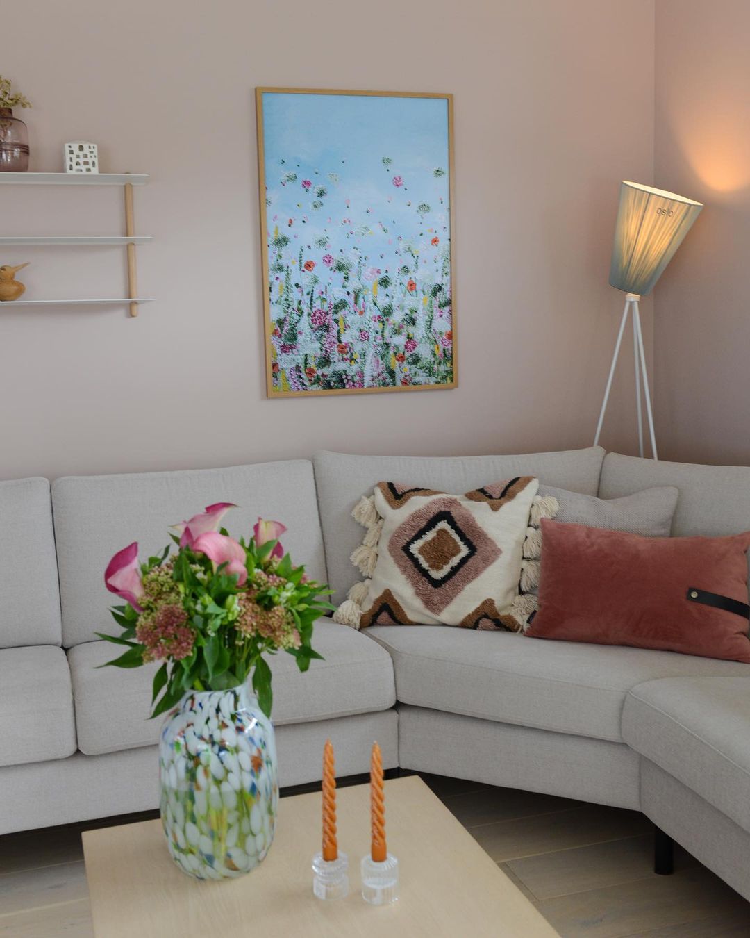 Modern Oslo Wood Floor Lamp