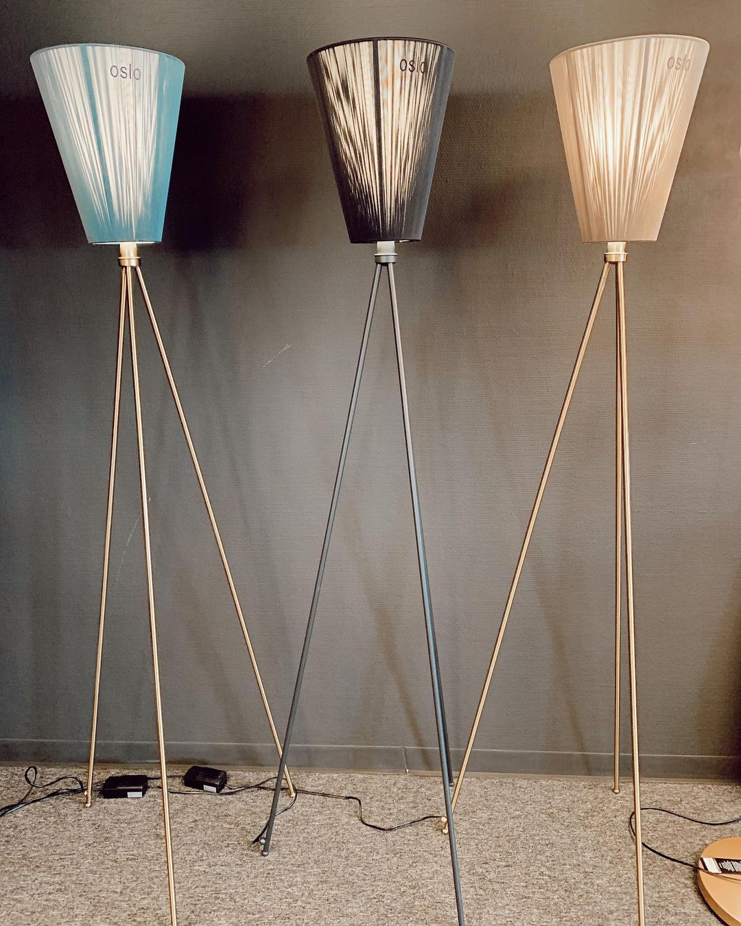 Modern Oslo Wood Floor Lamp