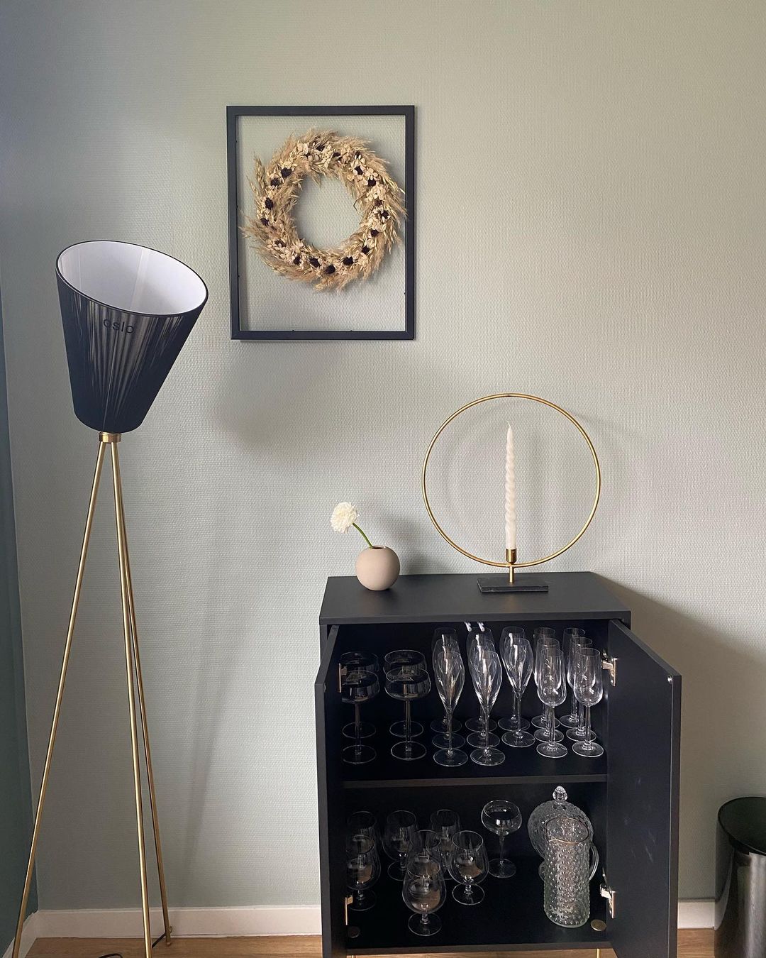 Modern Oslo Wood Floor Lamp