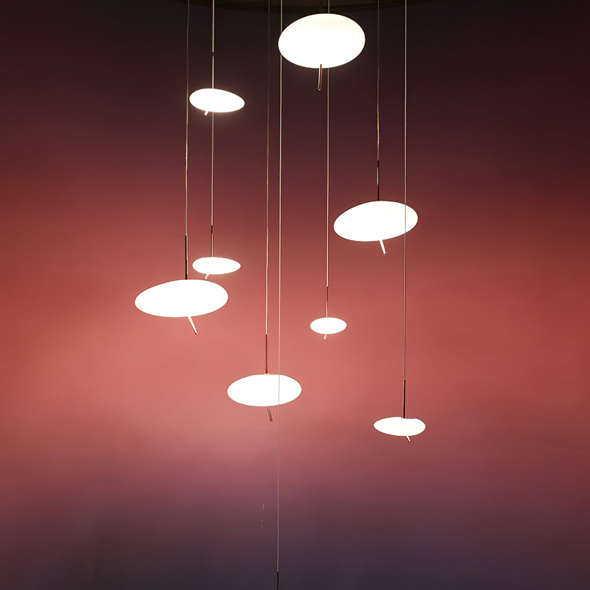 Pebbles Glass Pendant Light