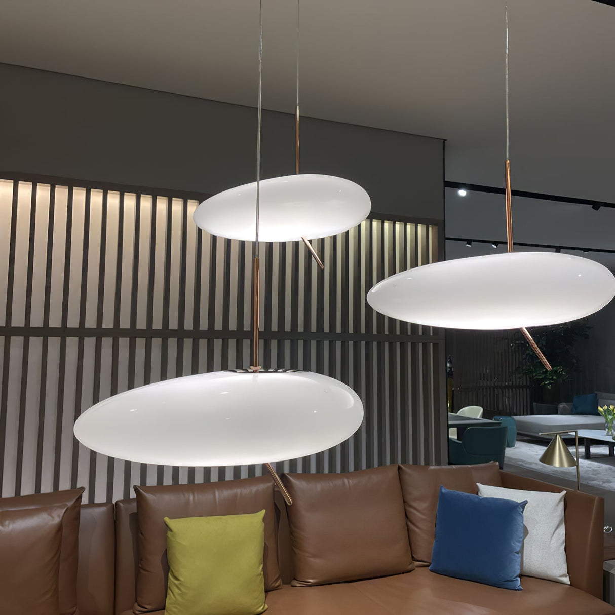 Pebbles Glass Pendant Light