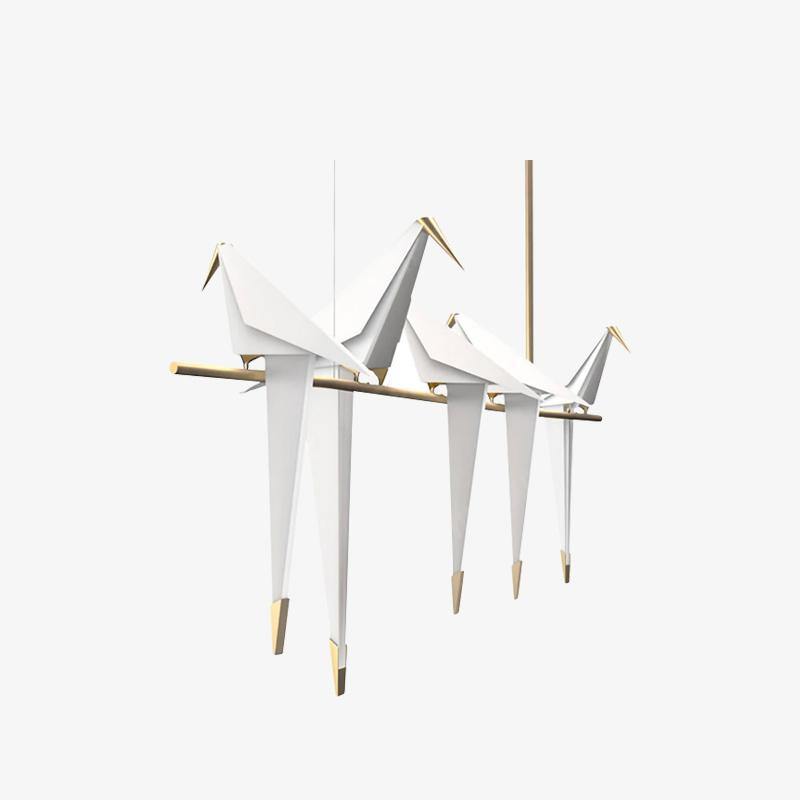 Perching Bird Chandelier