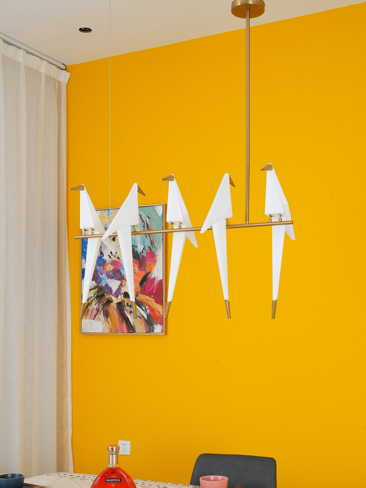 Perching Bird Chandelier