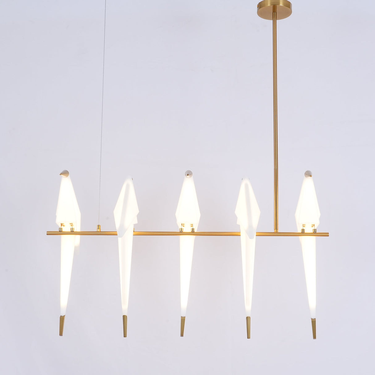 Perching Bird Chandelier
