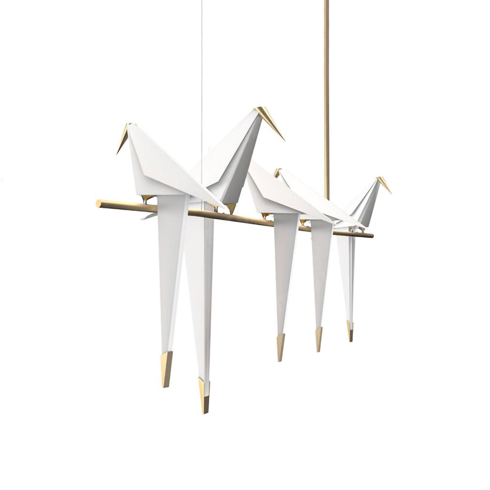 Perching Bird Chandelier