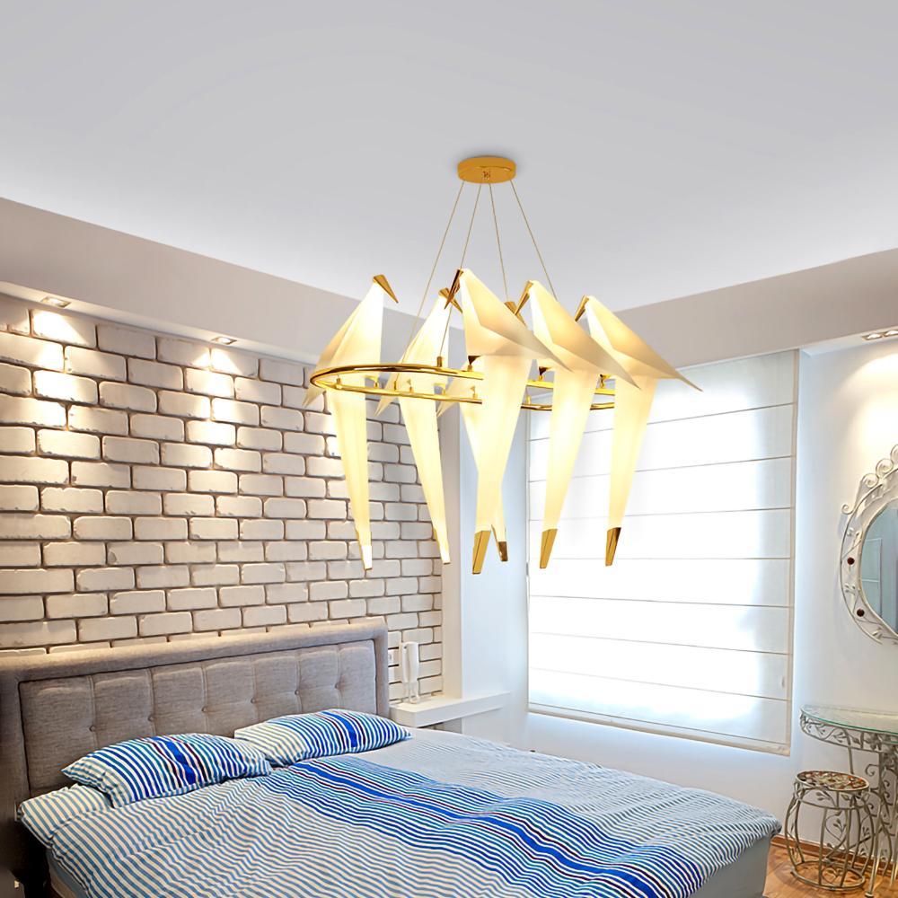 Perching Bird Chandelier