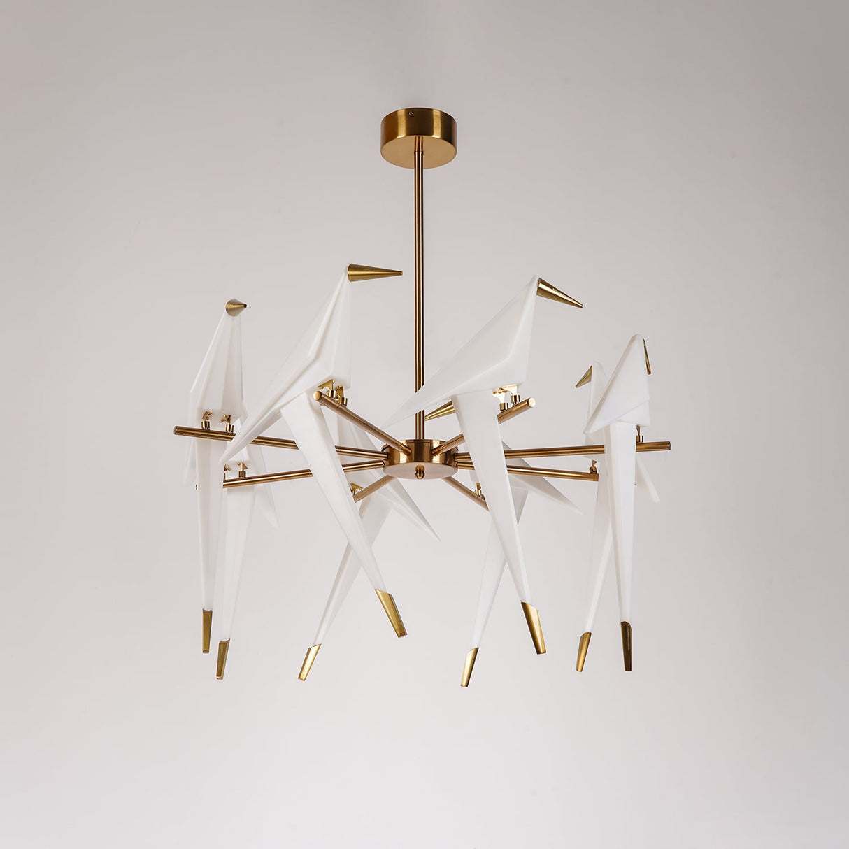 Perching Bird Chandelier