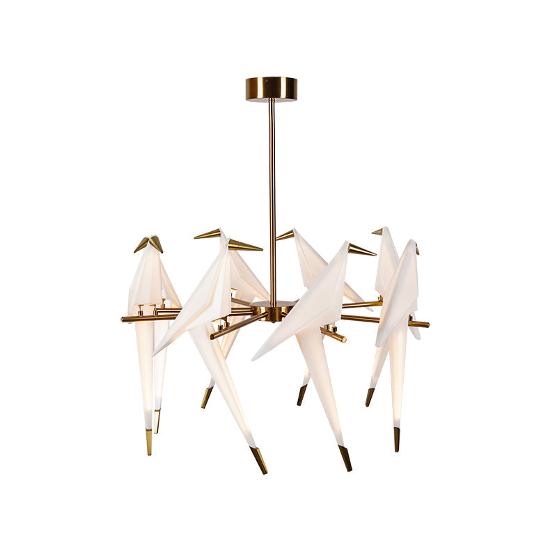 Perching Bird Chandelier