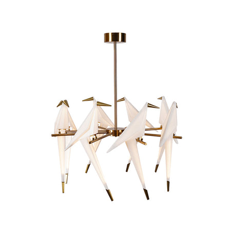 Perching Bird Chandelier