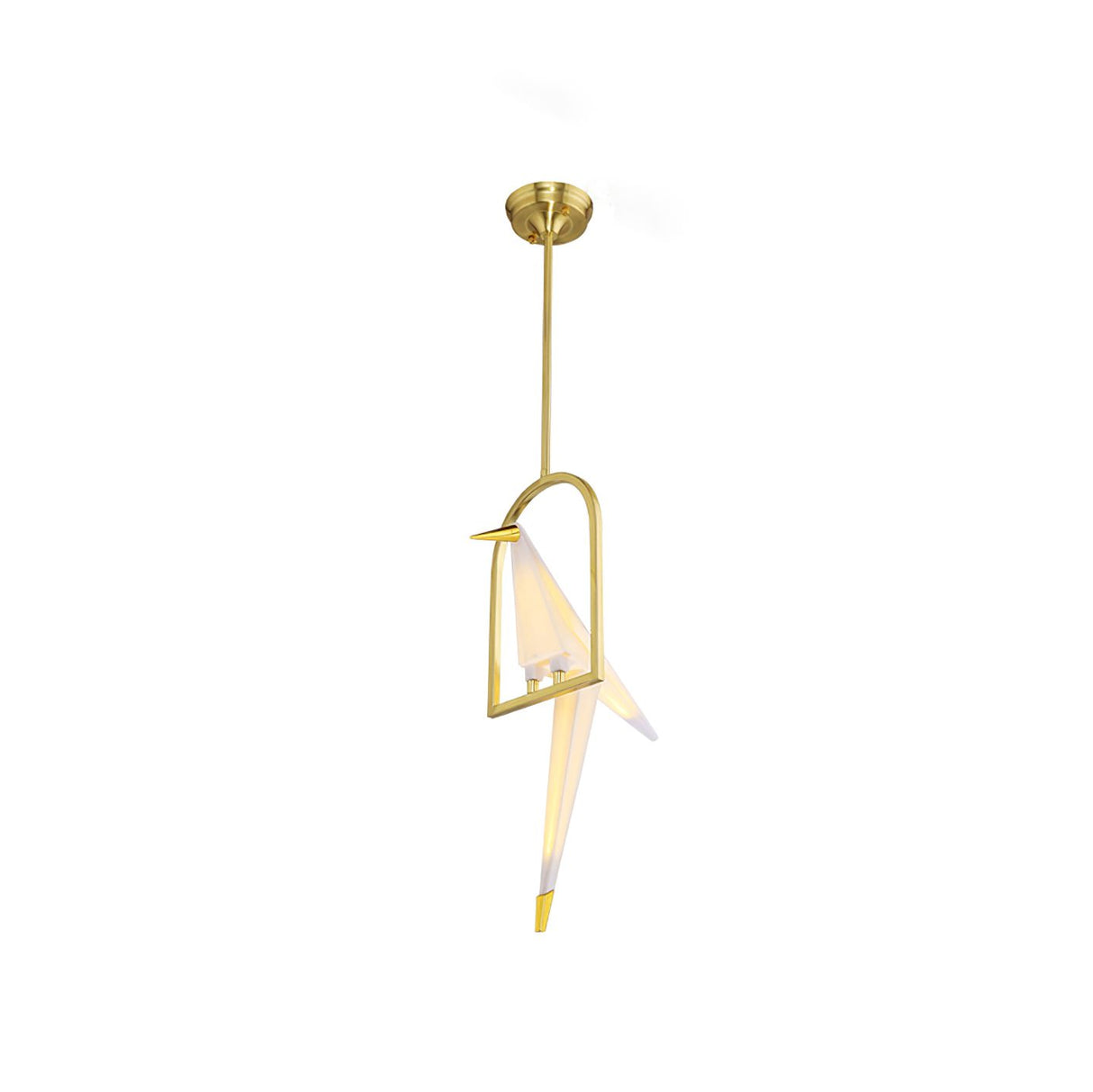 Perching Bird Chandelier