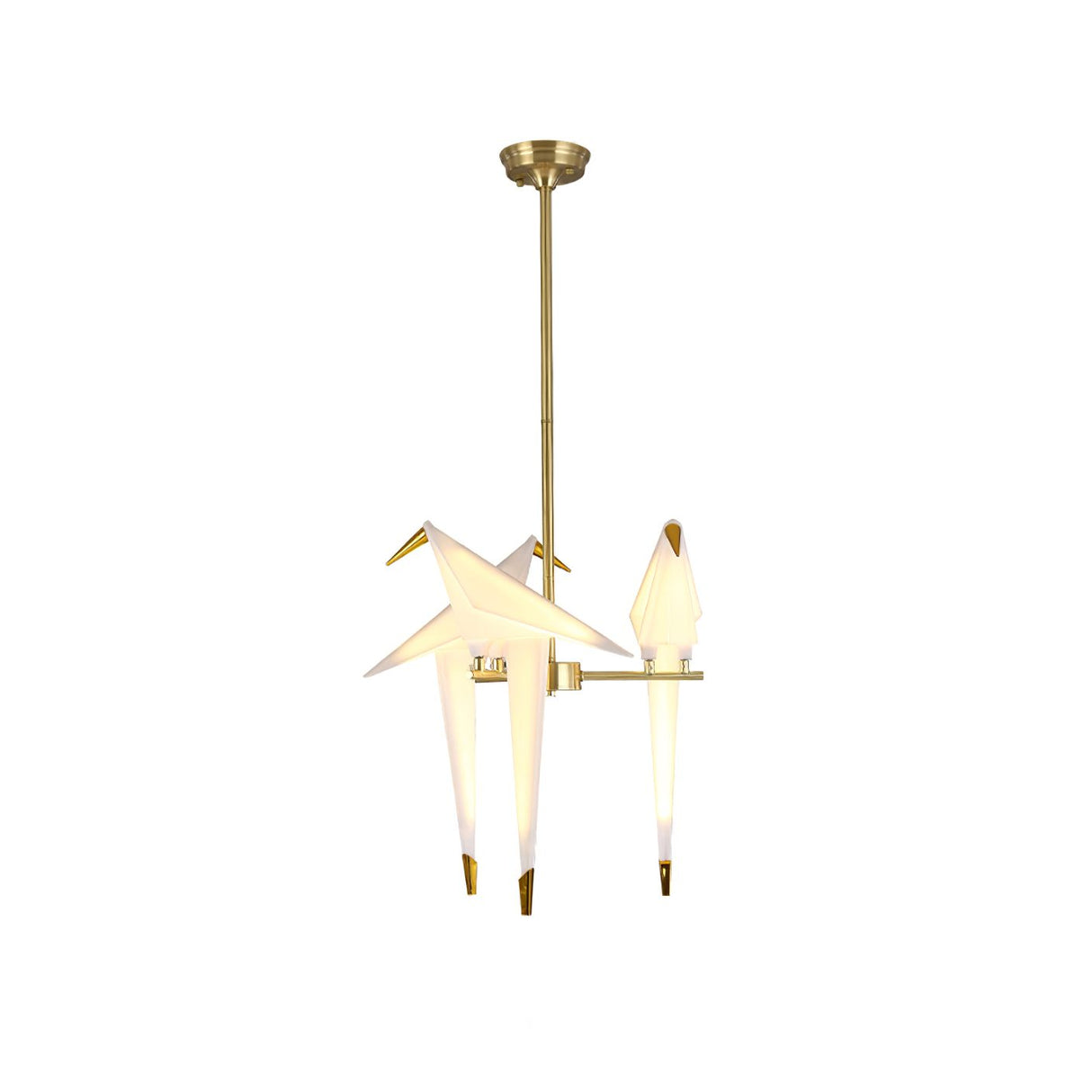 Perching Bird Chandelier