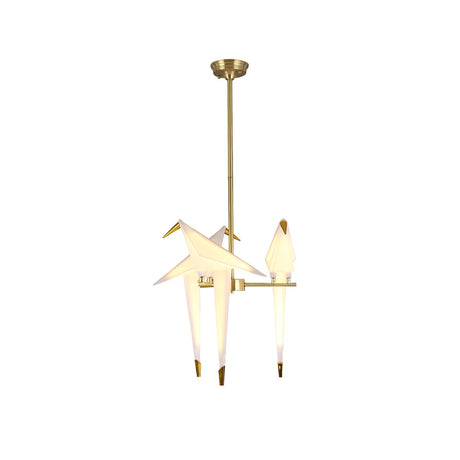Perching Bird Chandelier