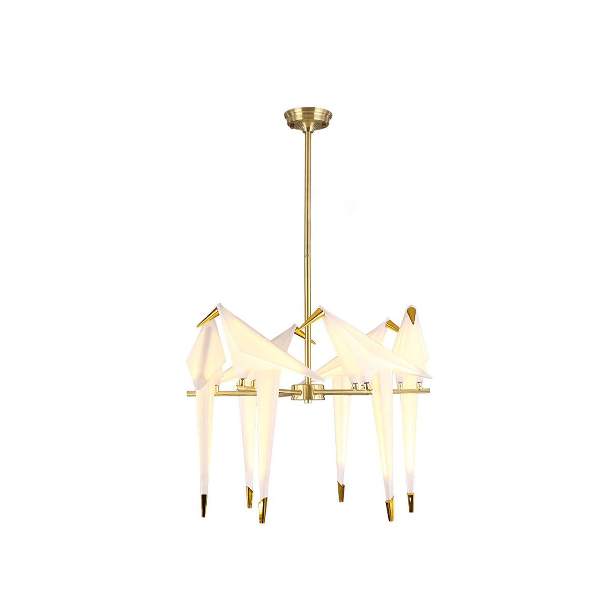 Perching Bird Chandelier