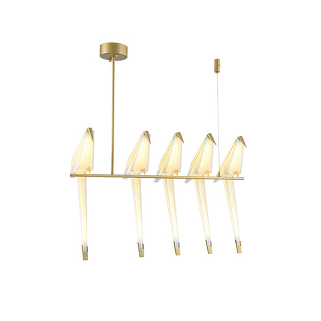 Perching Bird Chandelier