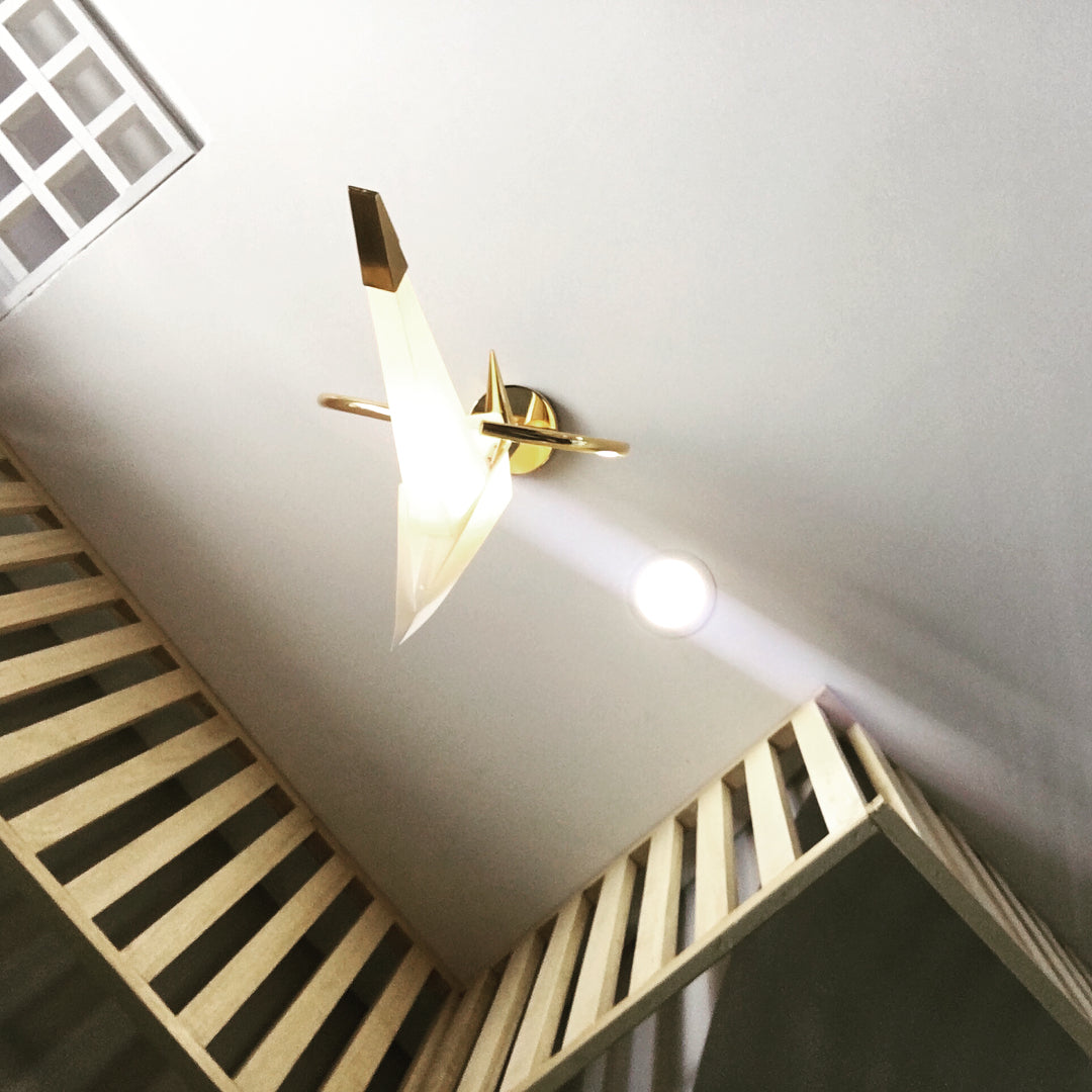 Perching Bird Wall Lamp