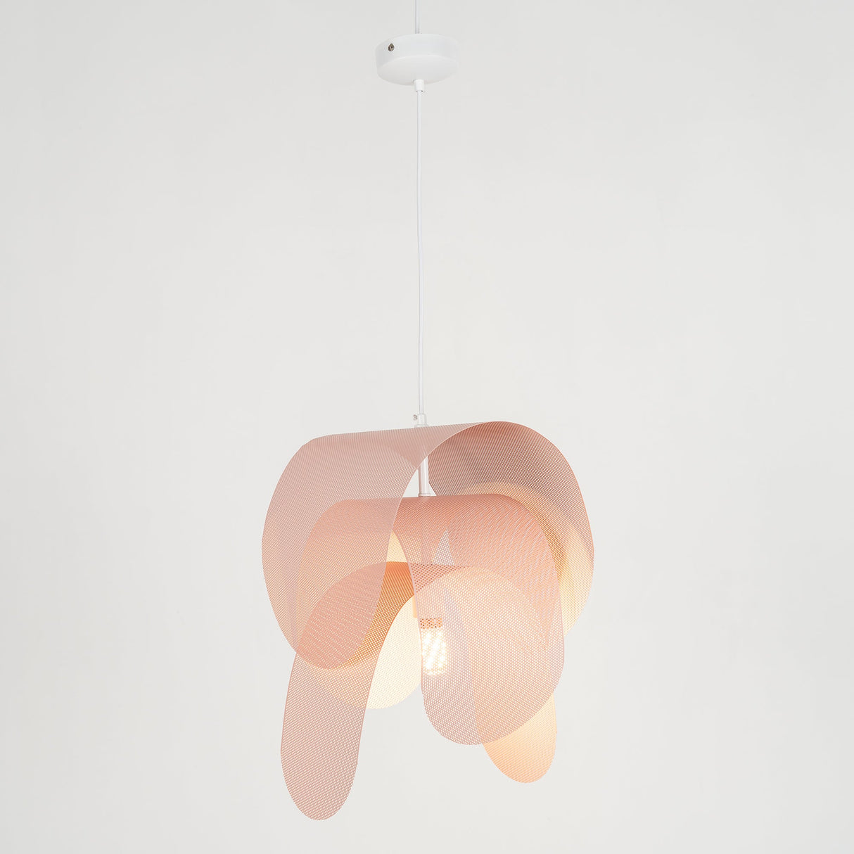 Perforated Metal Pendant Light