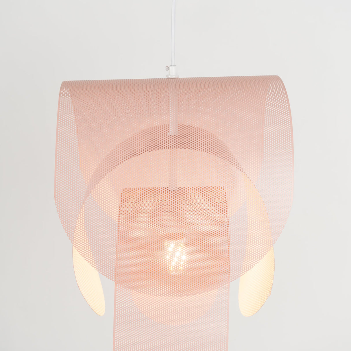 Perforated Metal Pendant Light