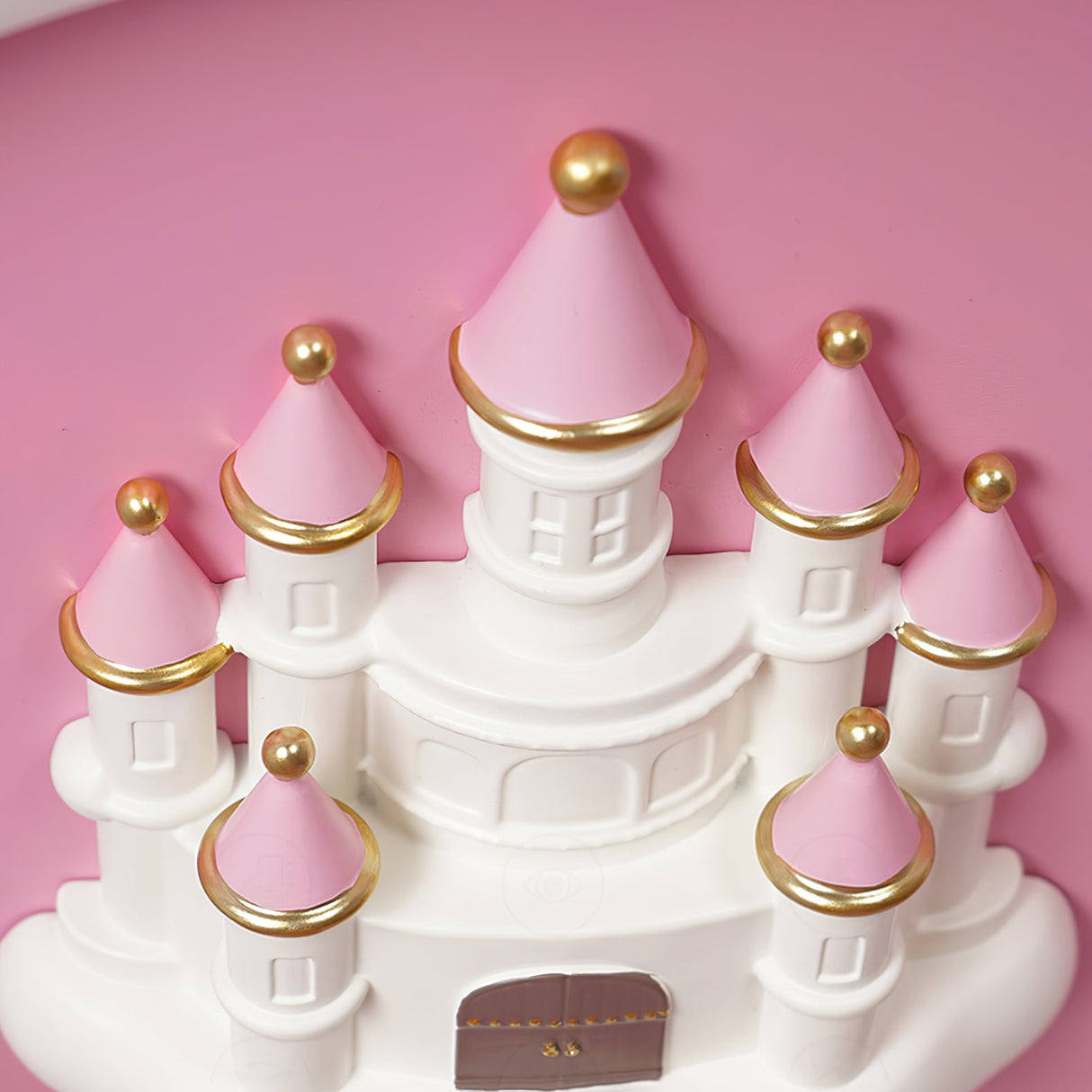 Pink Castle Round Ceiling Lamp