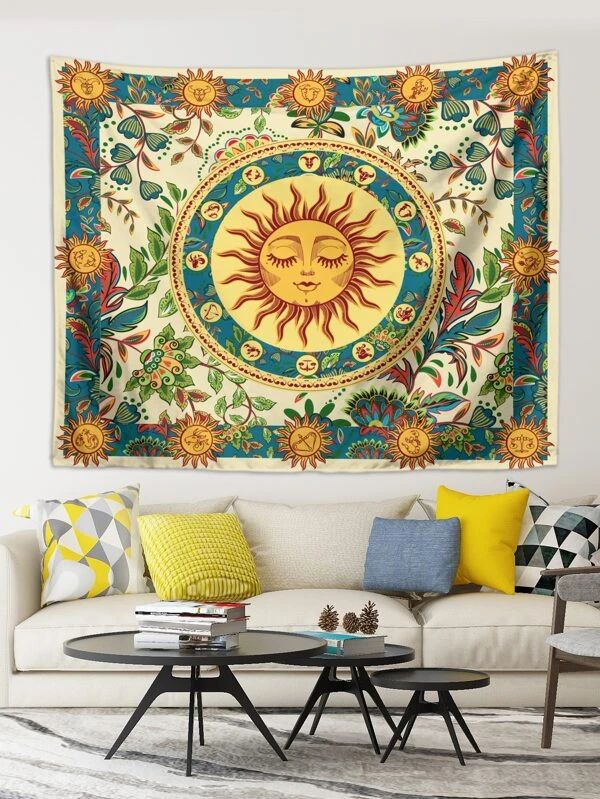 Ancient Style Print Tapestry