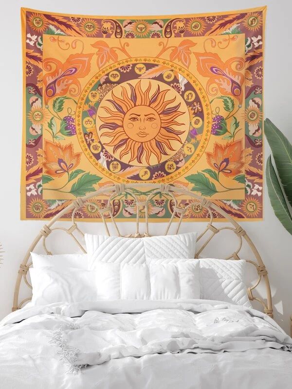 Ancient Style Print Tapestry